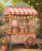 The Sweetheart Cart by Finira 90x110 mit 215 Farben