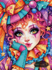 The Cosmic Jester by Finira 90x120 with 300 colors