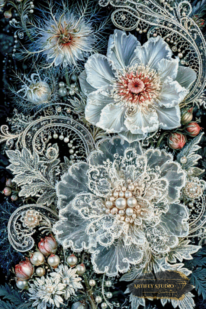 Moonlace by Mirael 80x120 mit 190 Farben