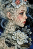 Woman made of Lace by Mirael 80x120 with 180 colors