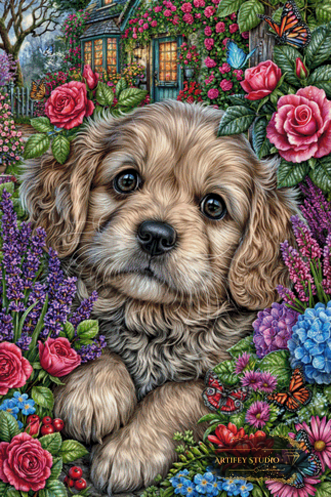Garden Friend by Mirael 80x120 mit 360 Farben