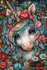 The Unicorn of Everbloom by Mirael 80x120 mit 370 Farben