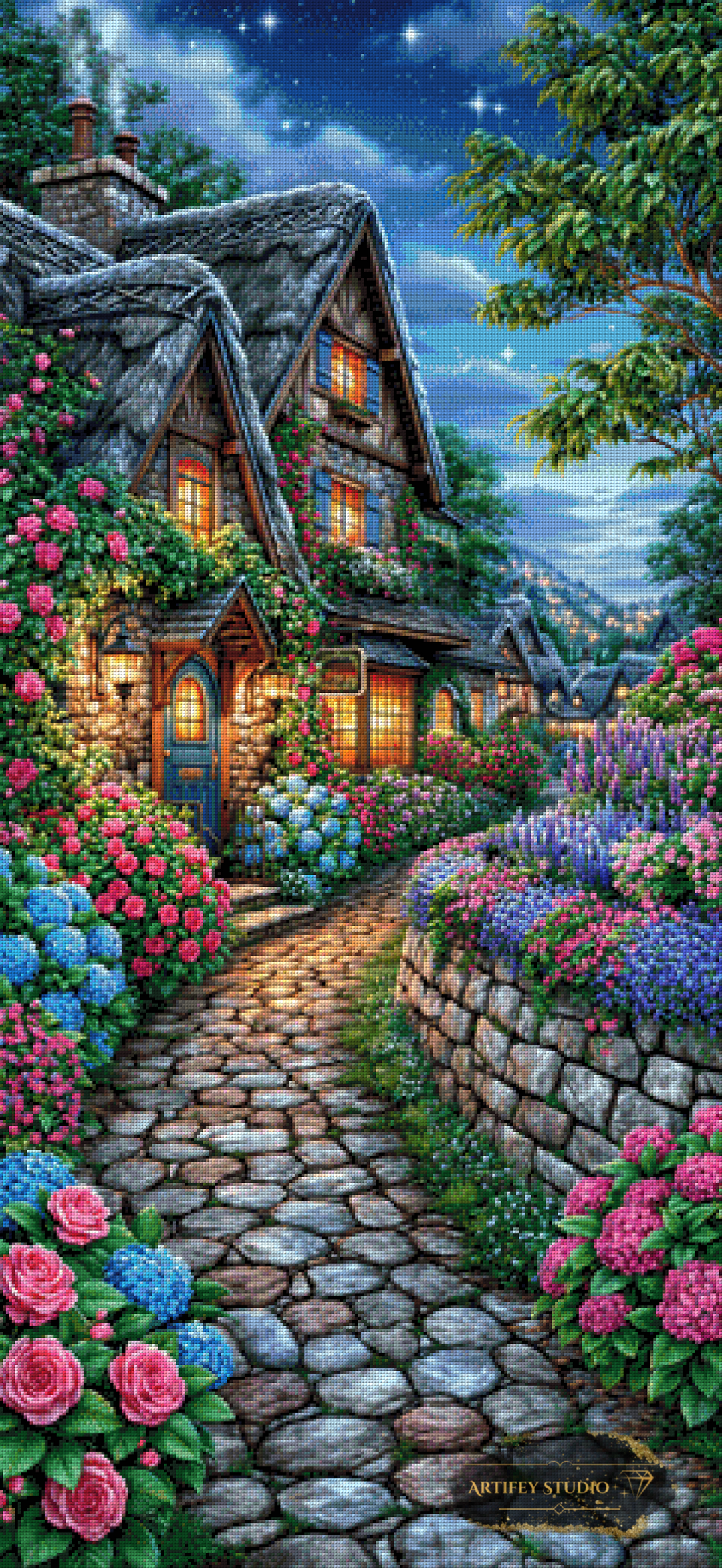 A Path Home by Mirael 60x130 with 340 colors