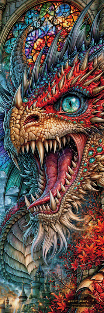 The Roaring Relic by Mirael 60x180 mit 370 Farben