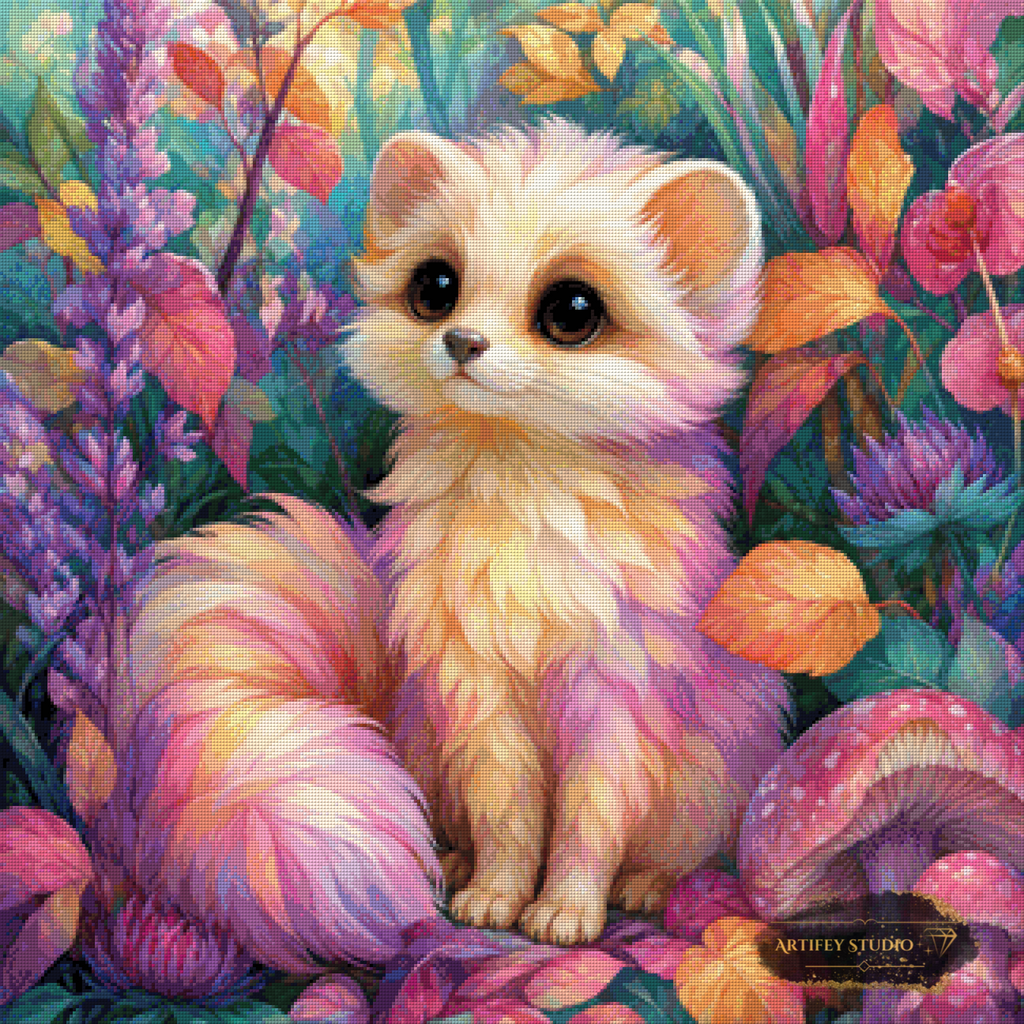 Peachy by Finira 80x80 mit 300 Farben
