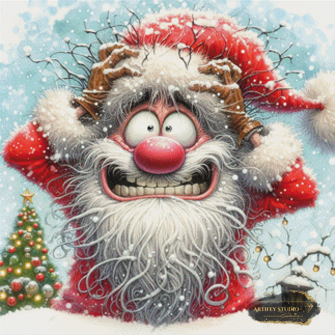 Weihnachtswahnsinn by Pixxchicks 80x80 mit 230 Farben