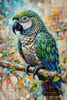 Der Farbensänger by MAD 80x120 mit 350 Farben