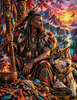 Wolfwalker II by Morrigan 100x130 with 330 colors