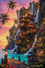 Lights on the Paradise Rock by Saphira 80x120 with 270 colors