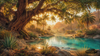 Die Oase der Ewigkeit by Saphira 160 x80 mit 200 Farben