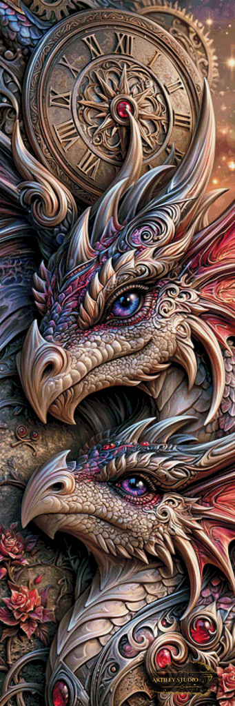Timeless Dragon Bond by Skyler 60x180 mit 240 Farben