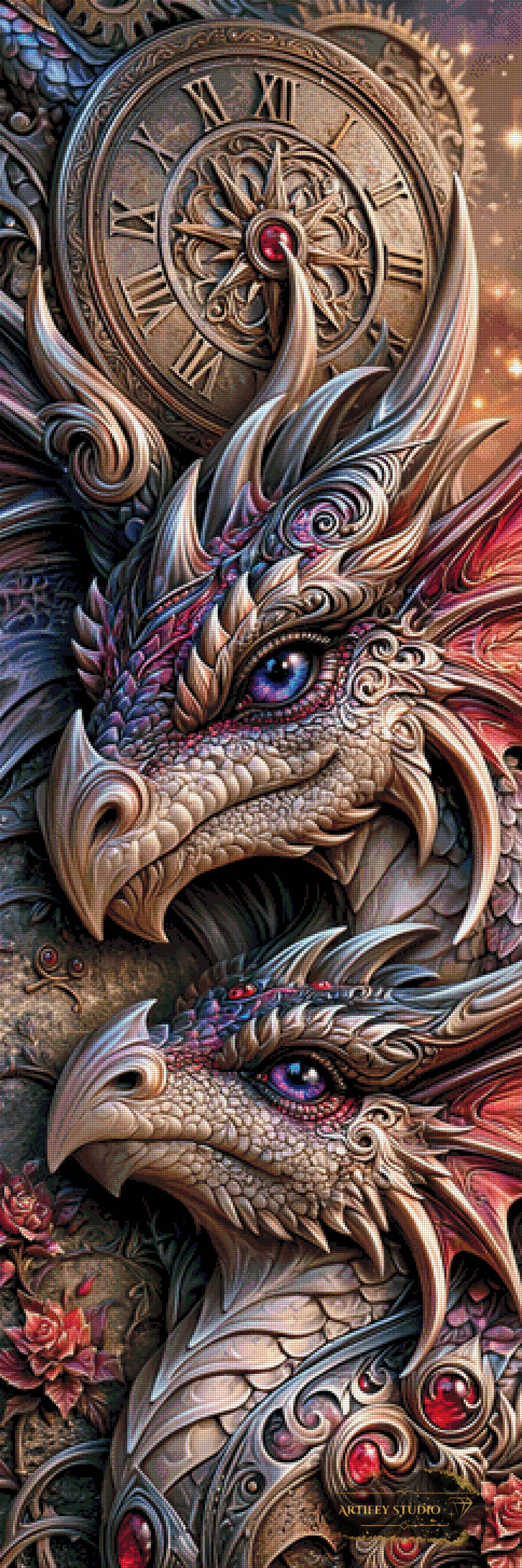 Timeless Dragon Bond by Skyler 60x180 mit 240 Farben