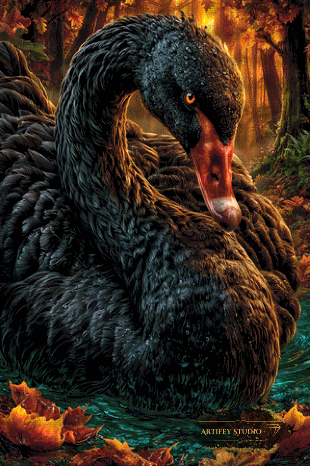 Wächter der Träume by Morrigan 80x120 mit 170 Farben