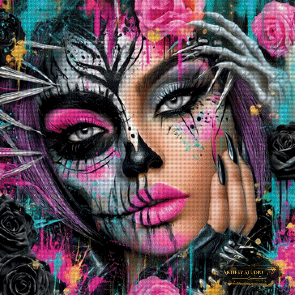 Pink Poison by Lexxa 90x90 mit 310 Farben