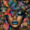 Nebula Blossom by Lexxa 100x100 with 360 colors