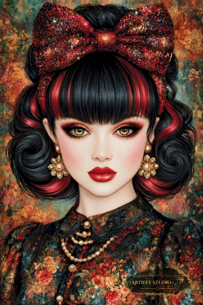 Elegant Lady by Lexxa 80x120 mit 250 Farben