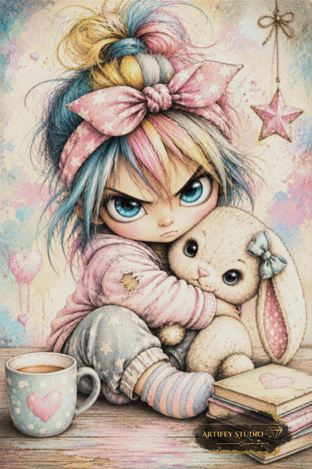 Bockige Kuschelstunde by Lexxa 80x120 mit 210 Farben