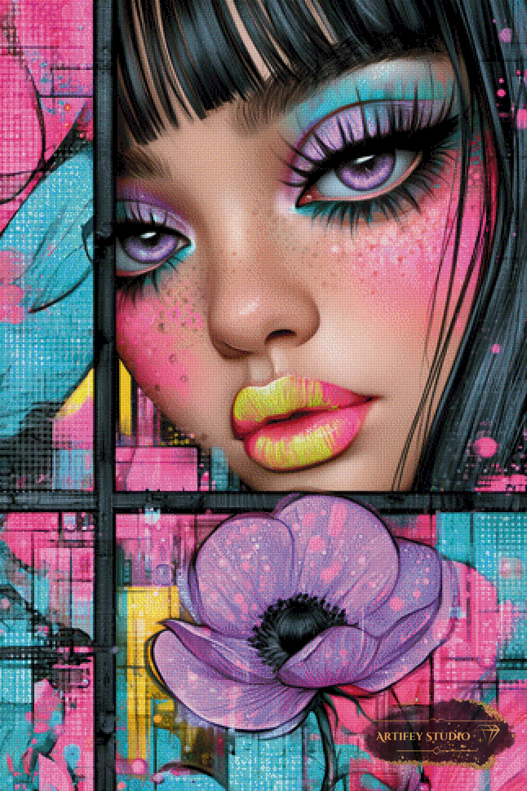 Velvet Neon by Lexxa 80x120 with 330 colors