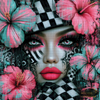 Checkmate in a Flowering Frenzy by Lexxa 90x90 with 245 colors