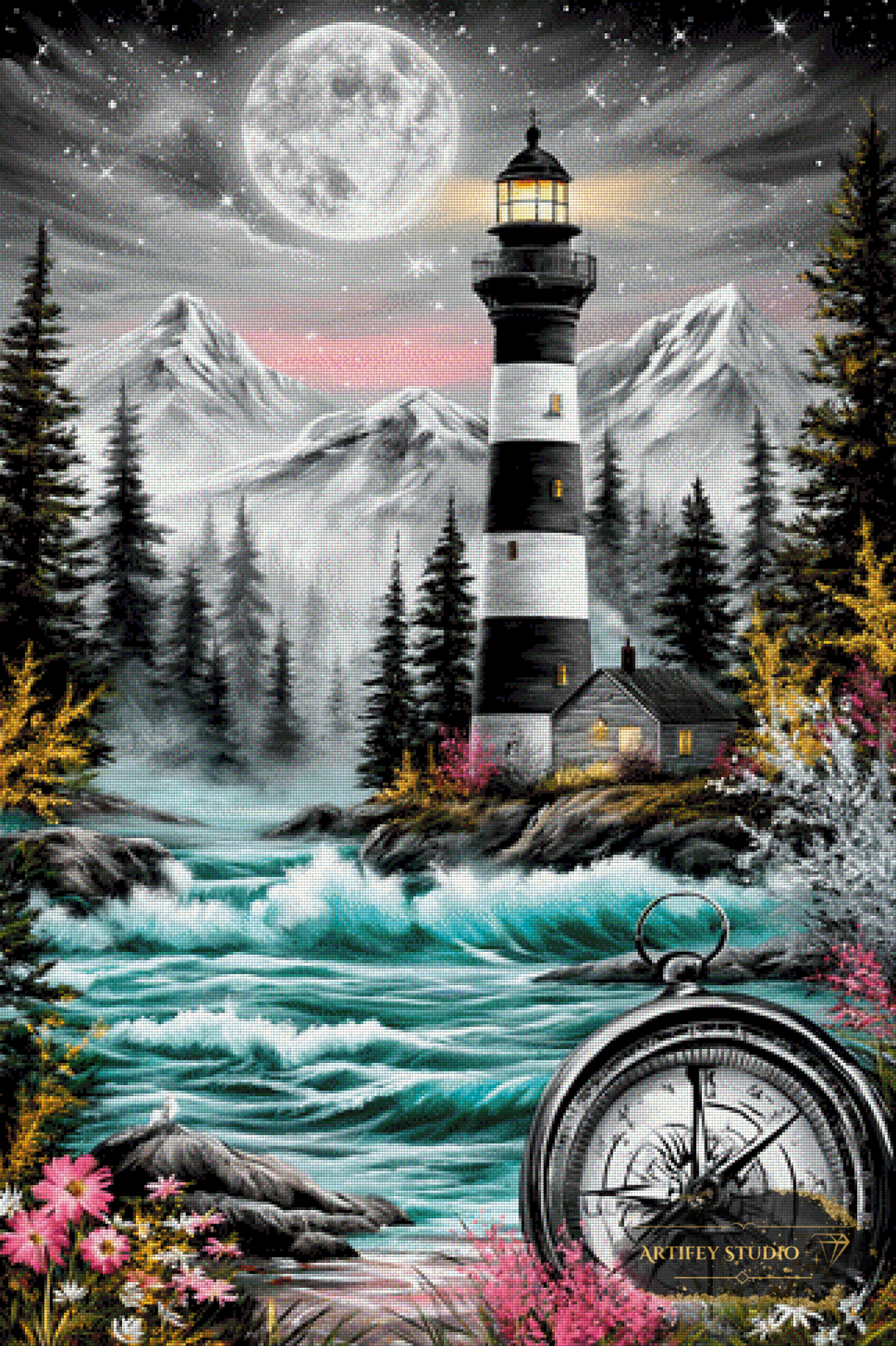 Dangerous Surf by Lexxa 80x120 with 270 colors