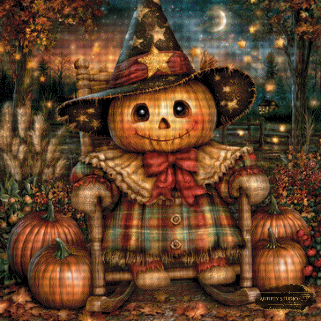 Scarecrow Witch by Lexxa 90x90 with 185 colors