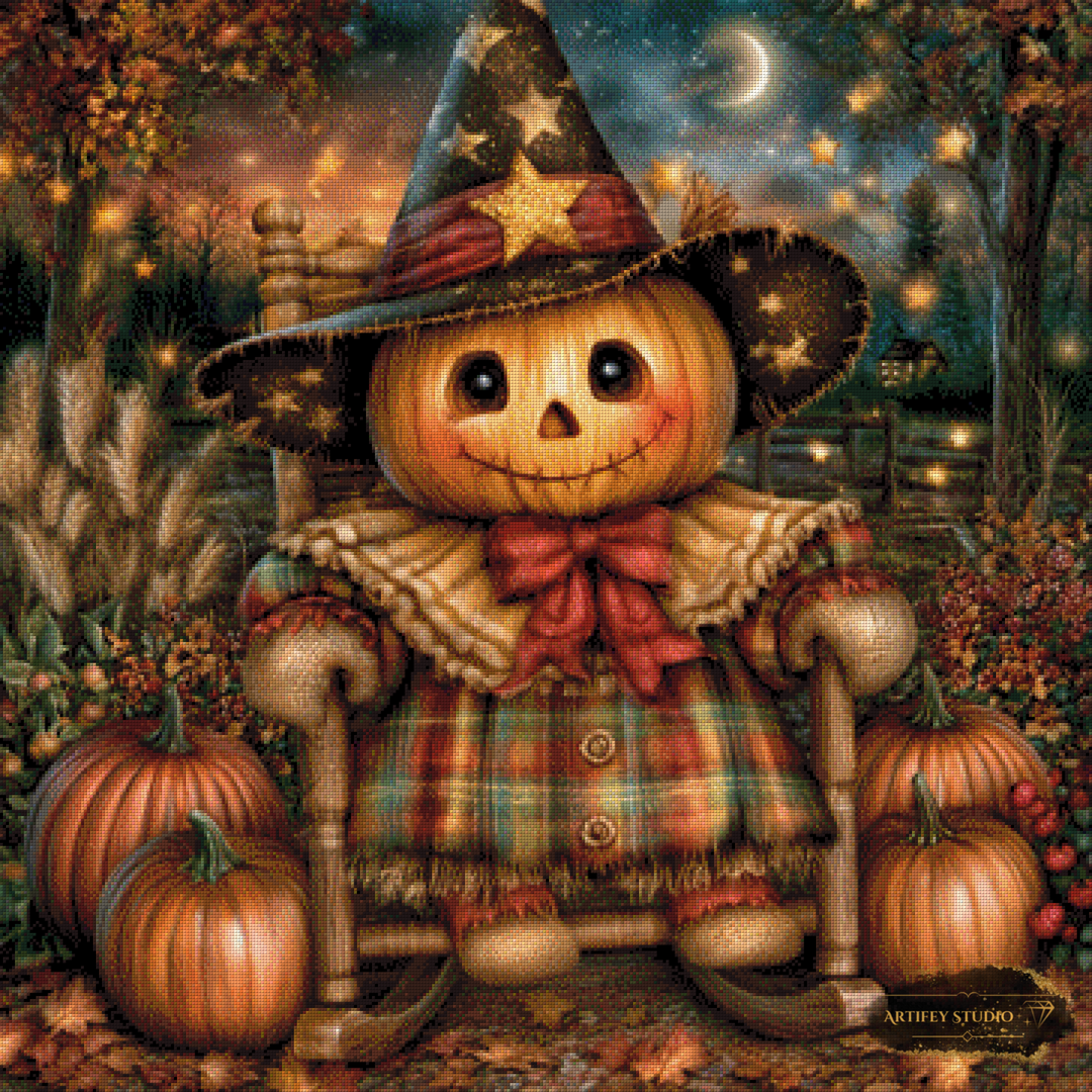 Scarecrow Witch by Lexxa 90x90 with 185 colors