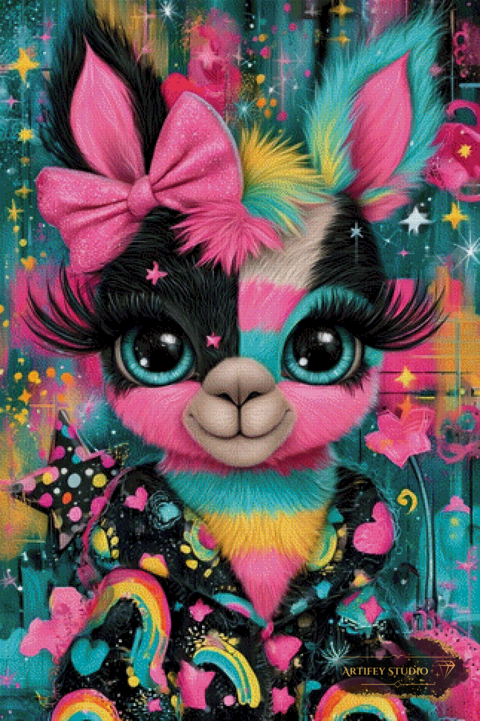 Chaos in the Fur by Lexxa 80x120 with 320 colors