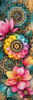 Mandala Flower by Lexxa 50x150 with 390 colors