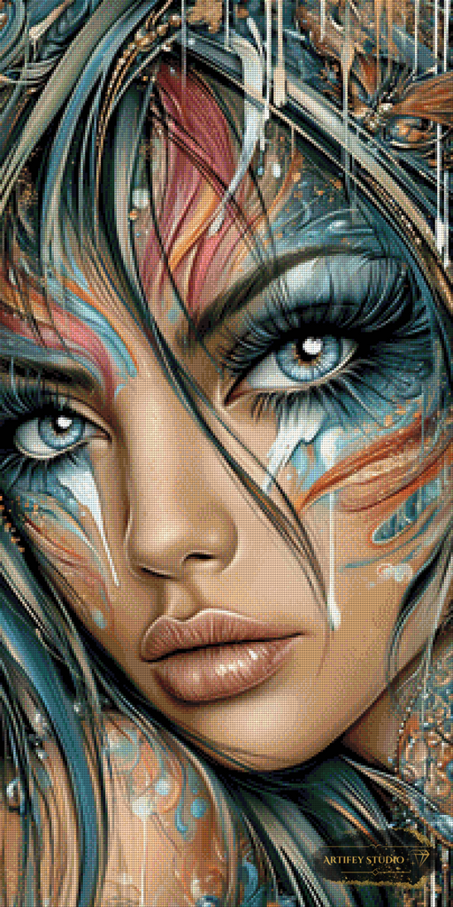 Azhymera by LaViie 50x100 mit 180 Farben