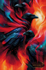 Inferno der Federn by Pixxchicks 80x120 mit 190 Farben