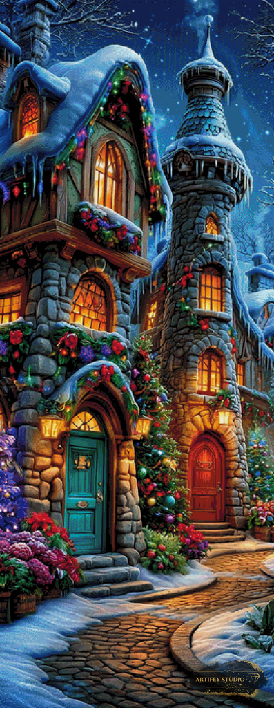 Silent Night by Morrigan 70x180 mit 350 Farben