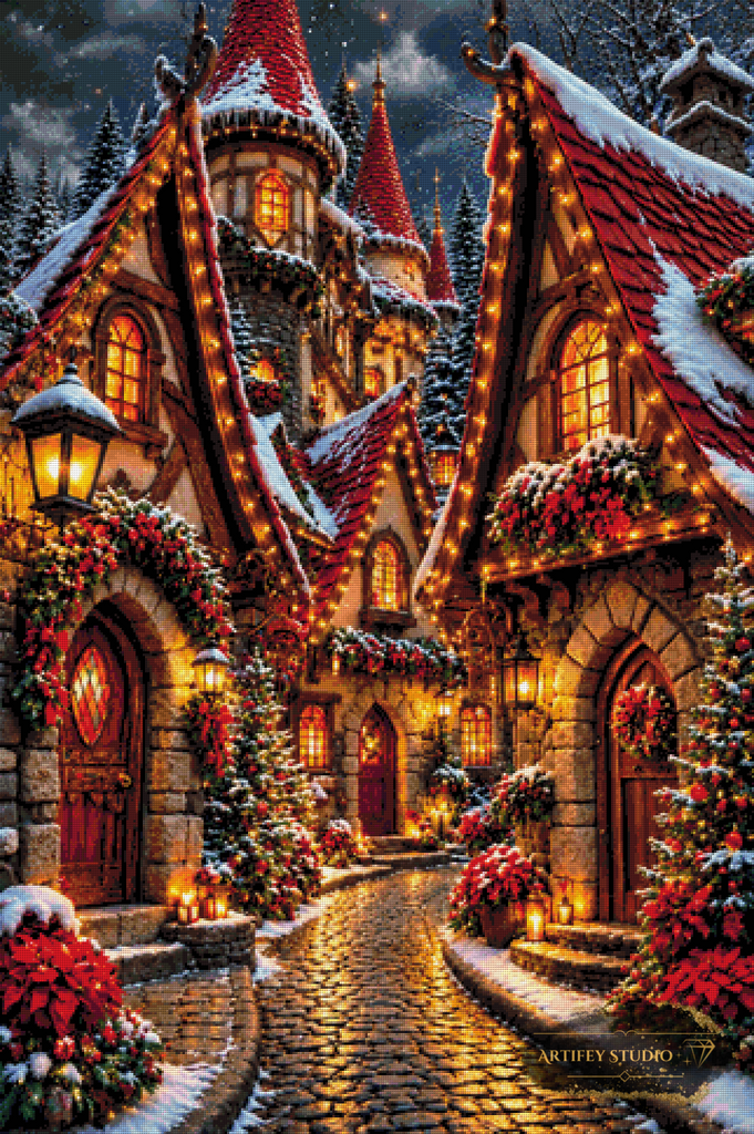 Silent Winter by Morrigan 80x120 mit 260 Farben