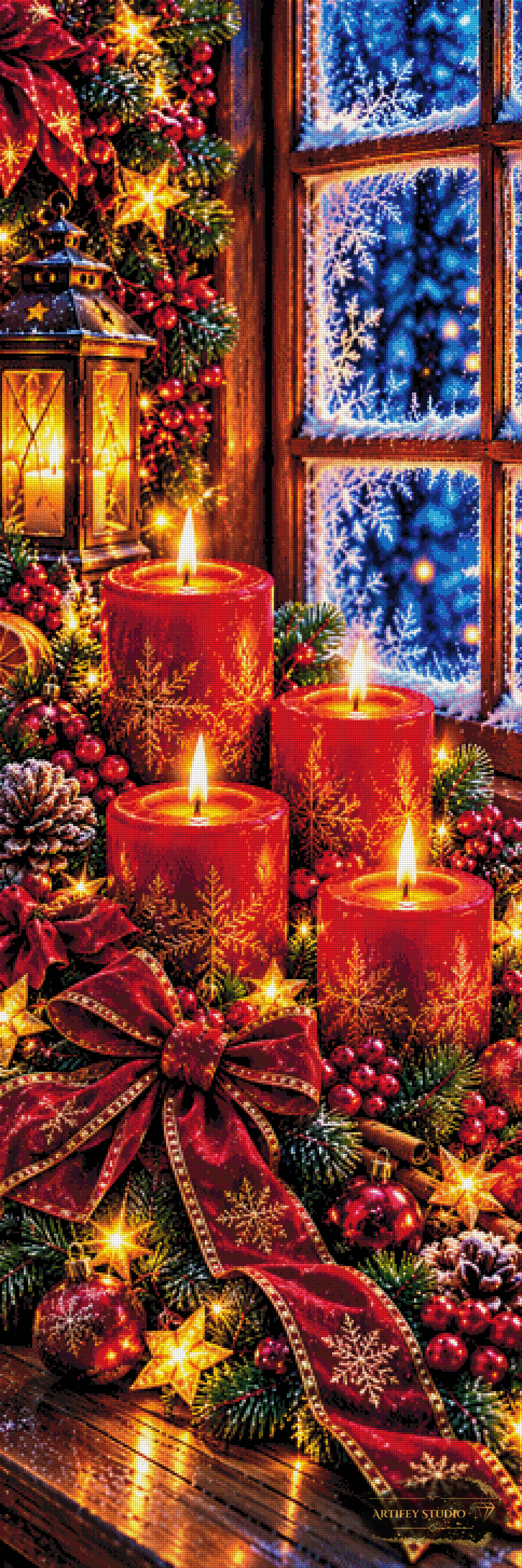 Advent Glow by Morrigan 60x180 with 320 colors