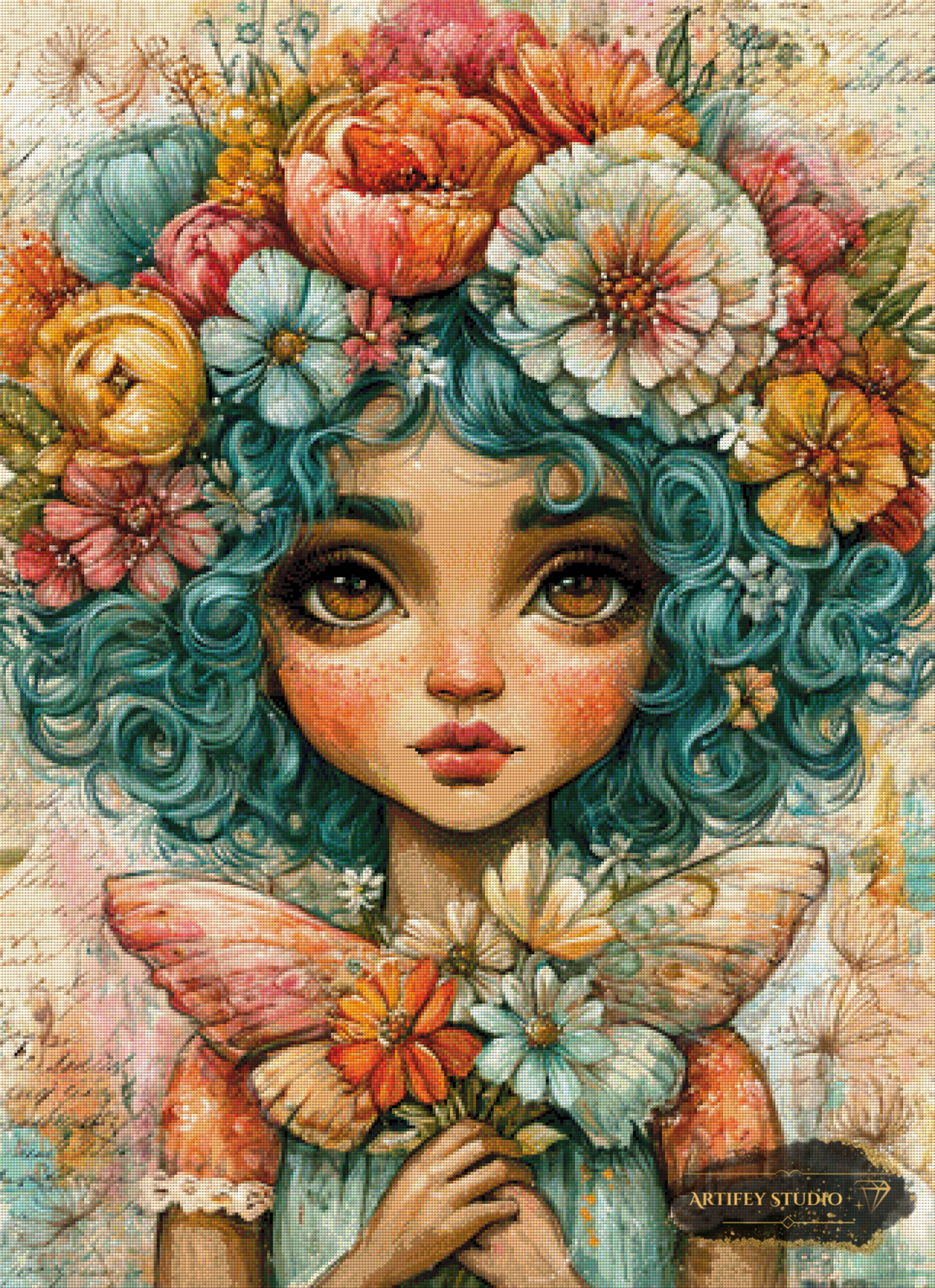 Little Pixie by Skyler 80x110 with 260 colors