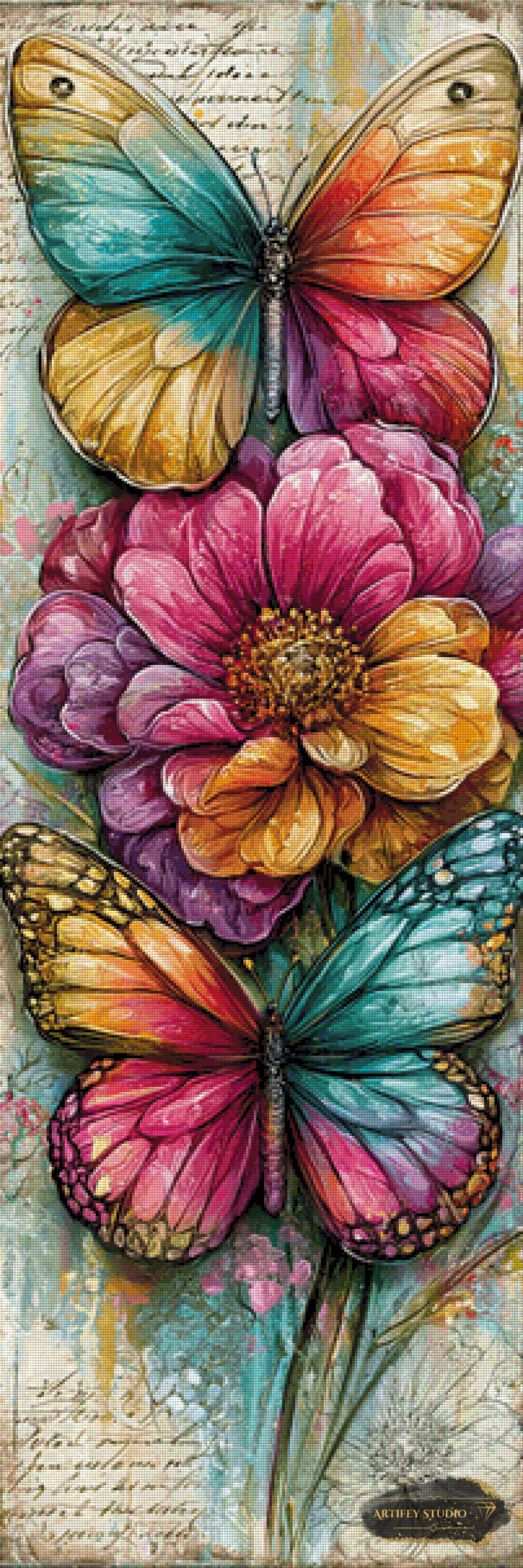 Nectar and Wings by Skyler 50x150 mit 350 Farben