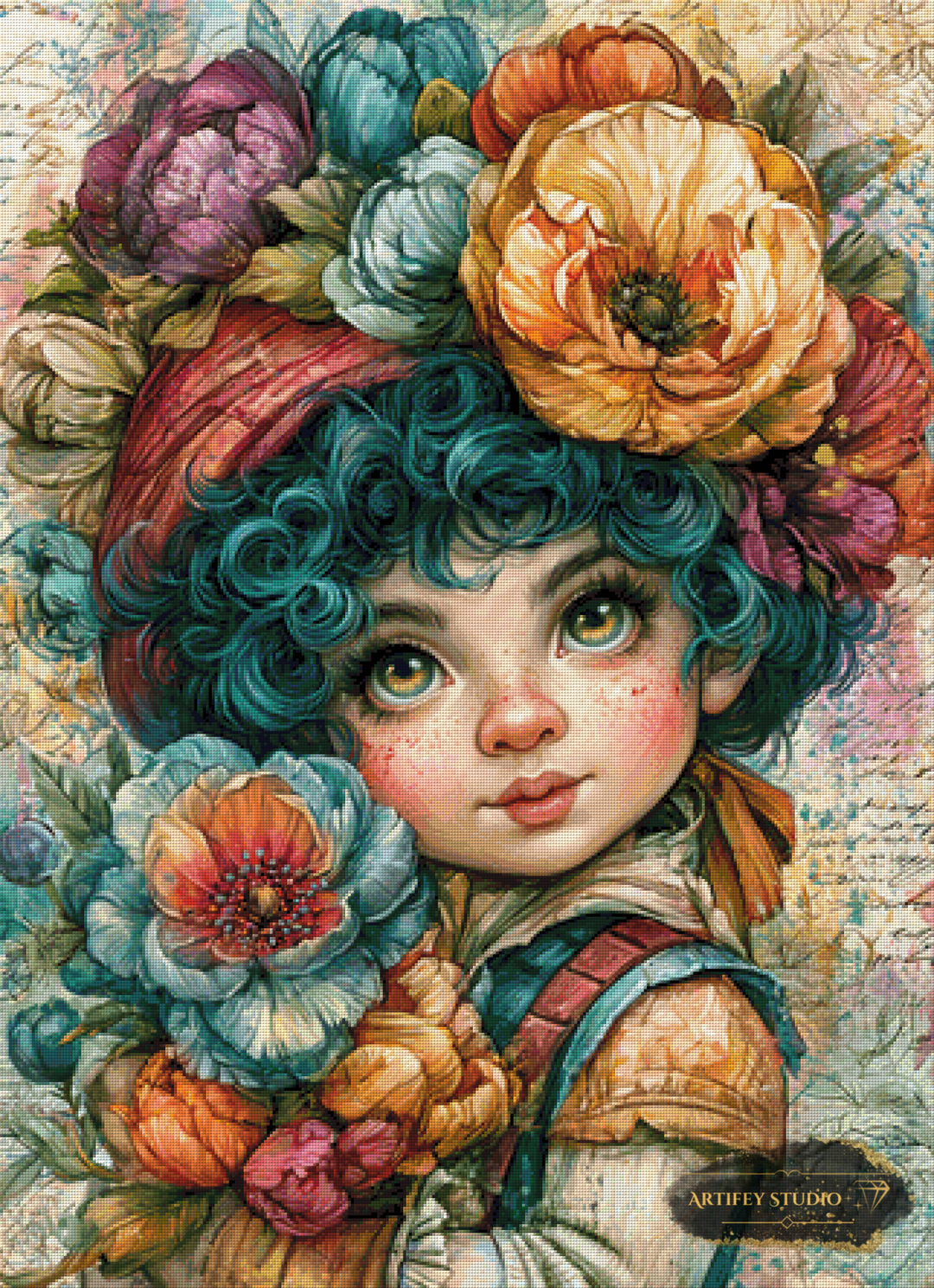 Pixie Boy by Skyler 80x110 mit 280 Farben
