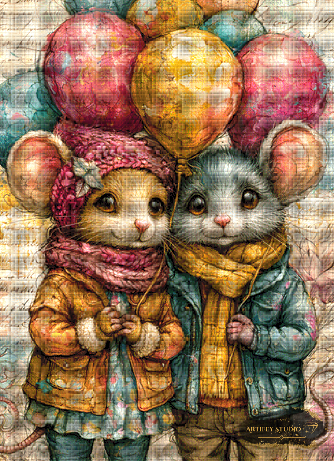 Cozy Companions by Skyler 80x110 with 280 colors