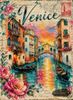 Postcard from Venice by Skyler 80x110 mit 330 Farben