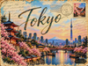 Postcard from Tokyo by Skyler 120x90 mit 330 Farben