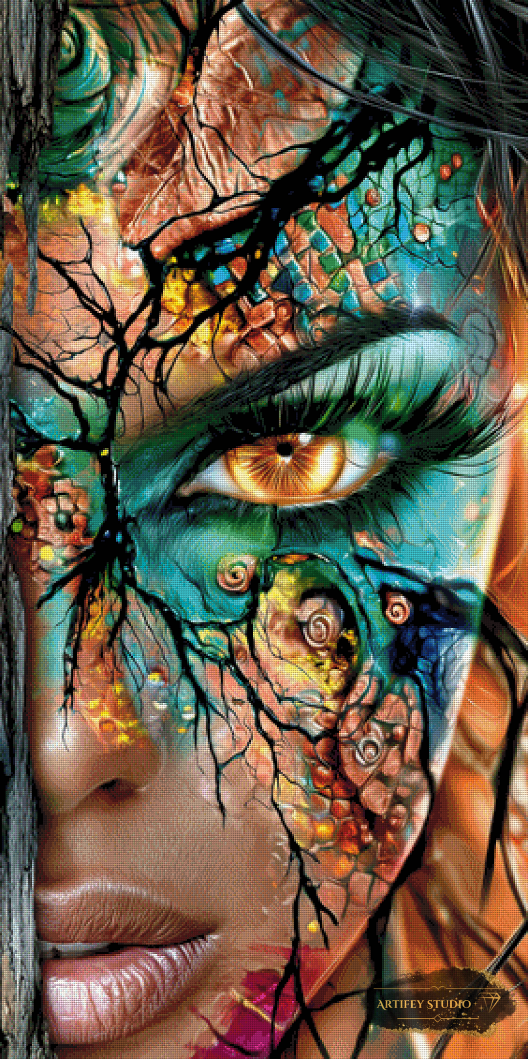 The Eye by LaViie 70x140 with 330 colors