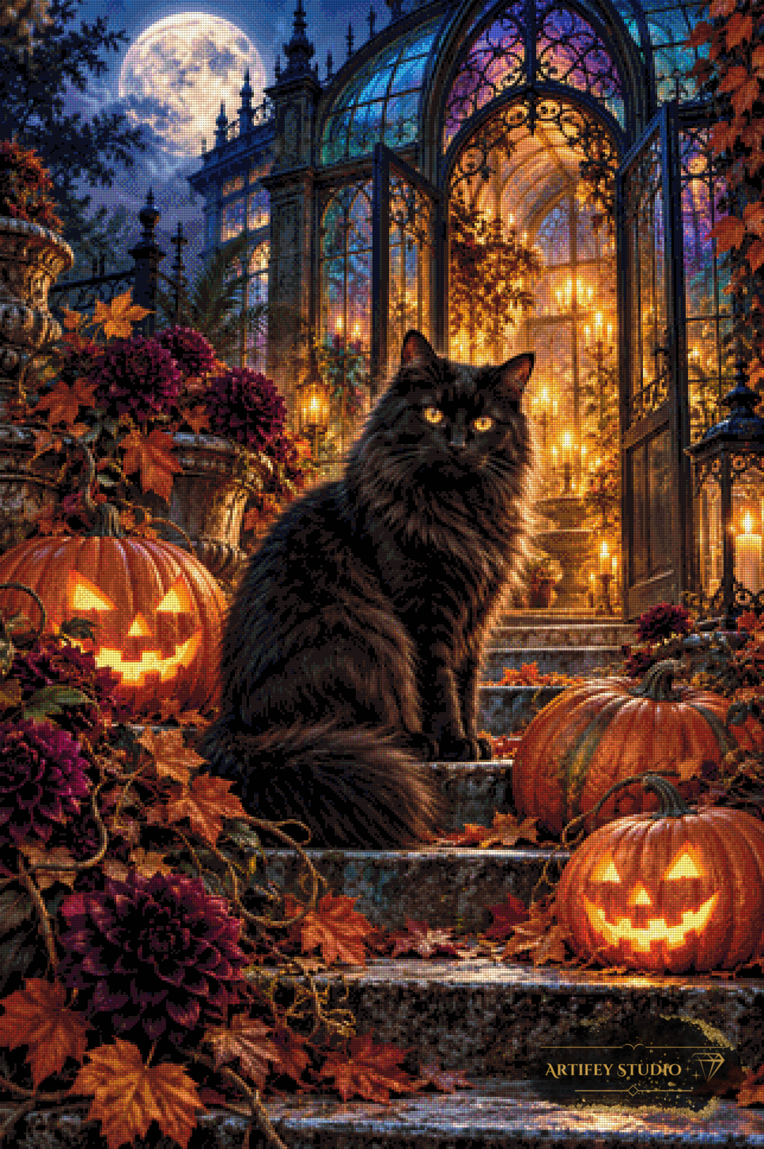 Magical Midnight by Artifey 80x120 with 250 colors