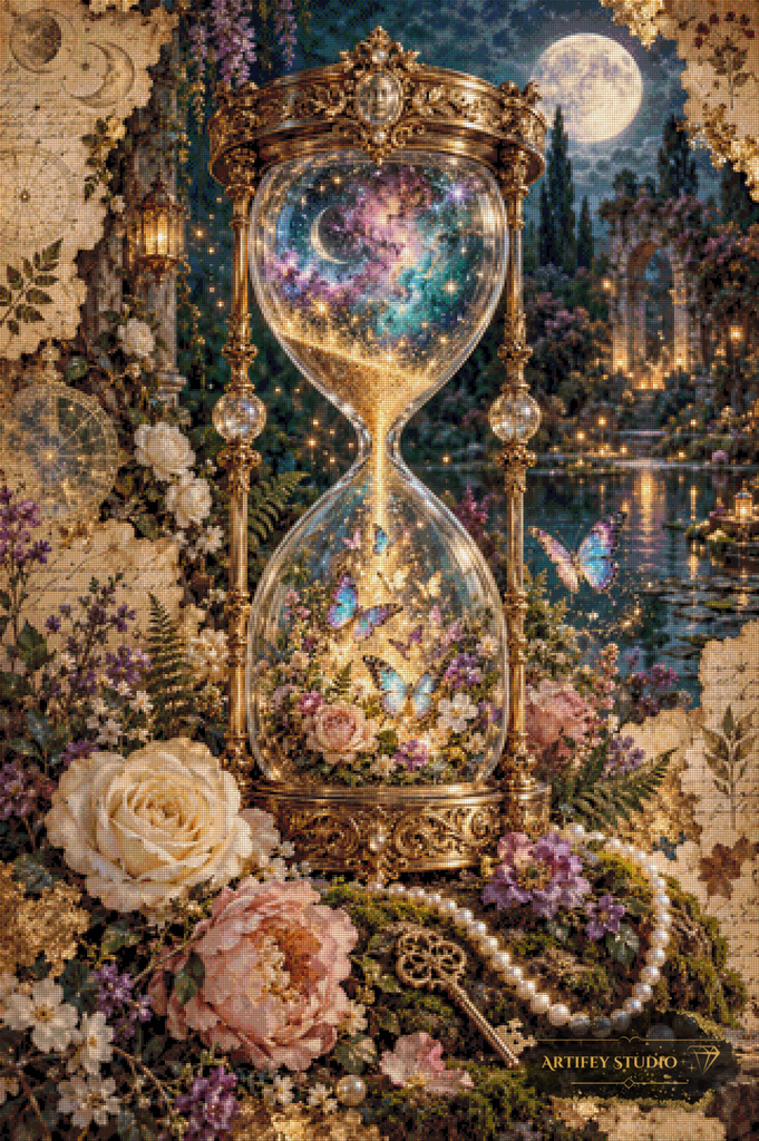 Universum im Glas by Artifey 80x120 mit 220 Farben
