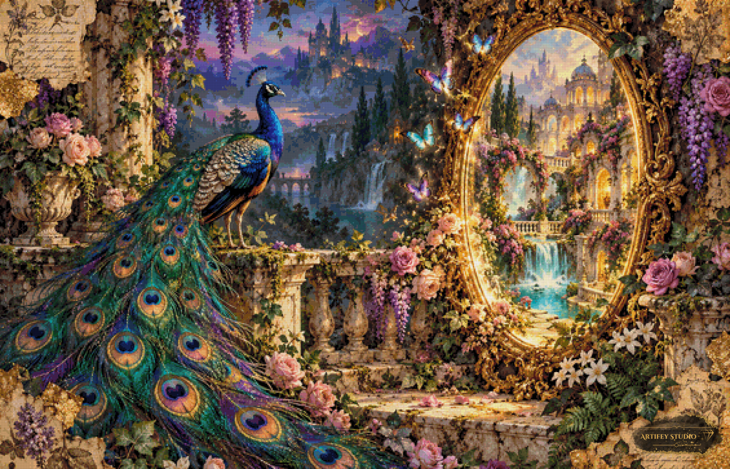 Peacock-Magic by Artifey 140x90-310