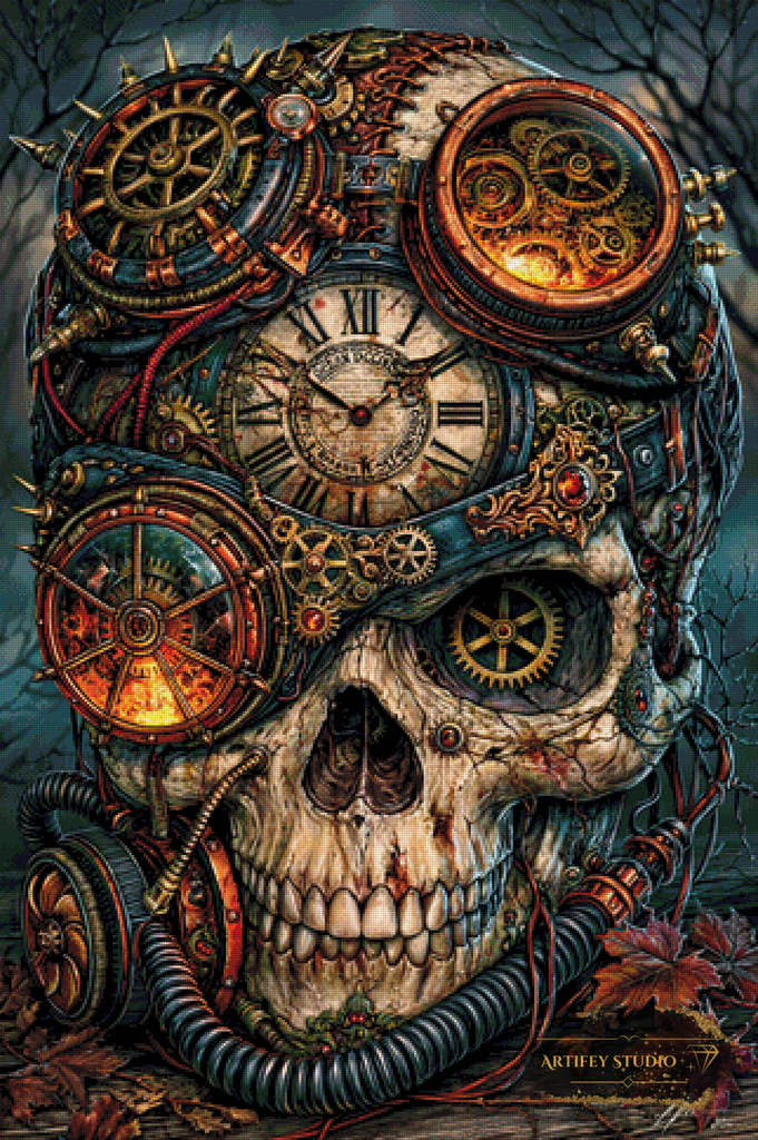 Meccanismo del Tempo by Mirael 80x120 mit 230 Farben