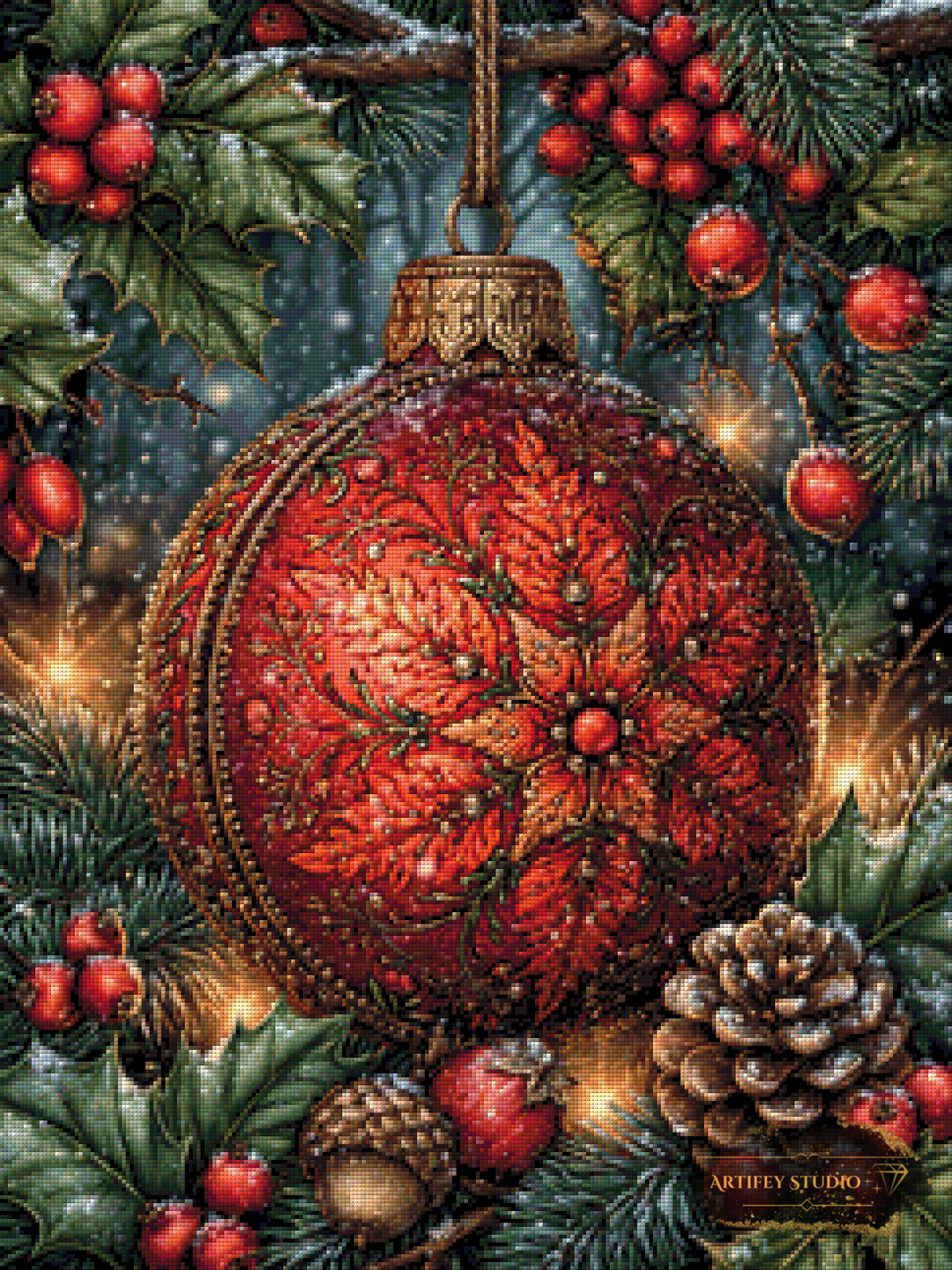Magia di Natale by Mirael 60x80 with 200 colors