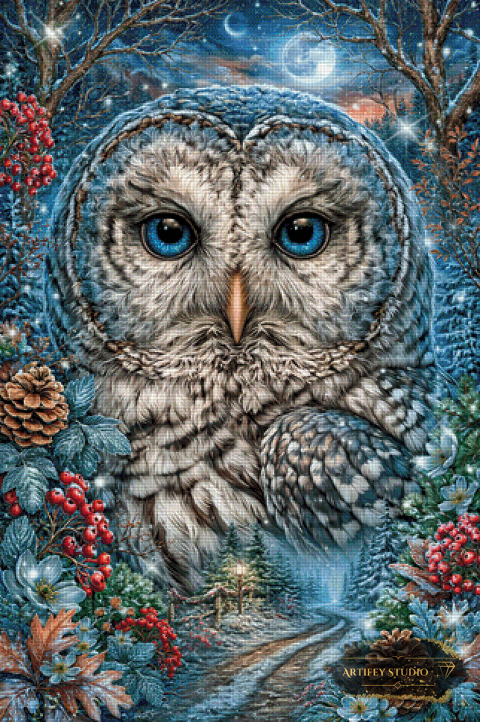 Der stille Blick by Mirael 80x120 mit 240 Farben