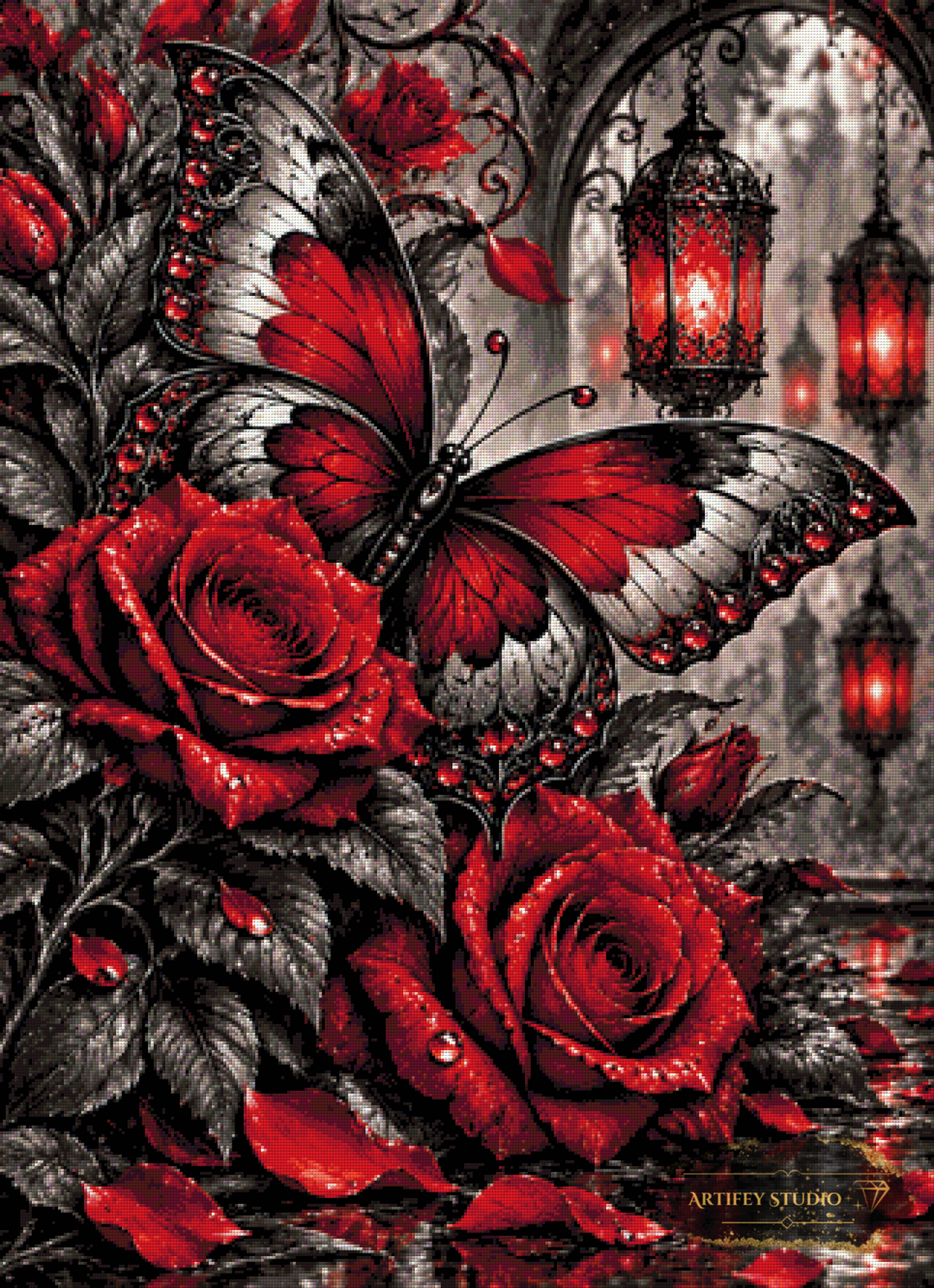 Liquid Ruby by Skyler 80x110 mit 120 Farben