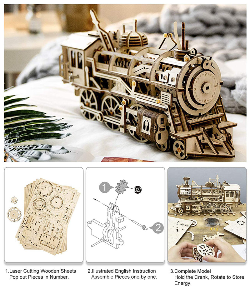 Lokomotive 3D Puzzle