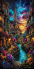 Pariser Blütentraum by Morrigan 80x160 mit 310 Farben - Artifey Studio