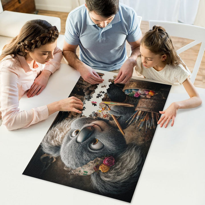 Painting time by Mirael Jigsaw Puzzles - Artifey Studio